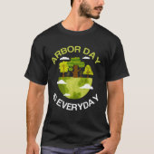 environmental awareness Tree Planting Arbor Day Ev Tシャツ (正面)
