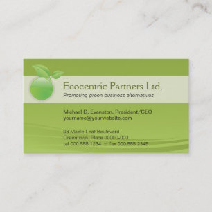 Environmental Companyの名刺 名刺