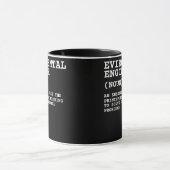 Environmental Engineer And Environmental Science マグカップ (中央)