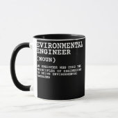 Environmental Engineer And Environmental Science マグカップ (左)