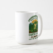 Environmental Frog Brigade - 地球ファースト、永遠に コーヒーマグカップ (正面右)