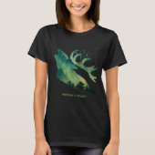 Environmental protection and conservation deer for tシャツ (正面)