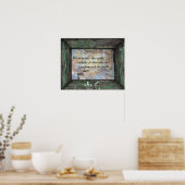 Environmental Quote about the earth ポスター (キッチン)