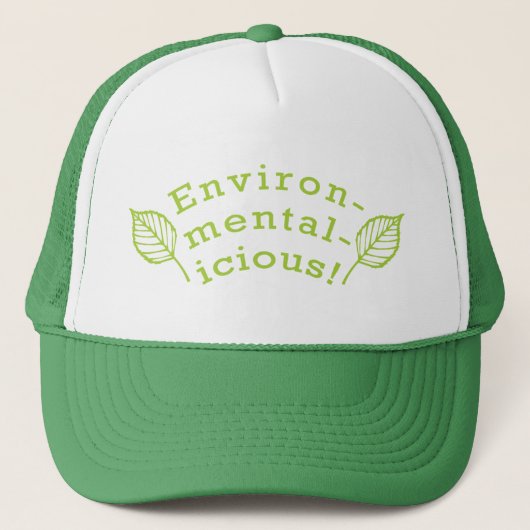 Environmentalicious キャップ (正面)