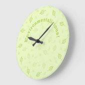 Environmentalicious ラージ壁時計 (傾斜)