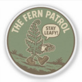 Environmentalist Plant Lover Binoculars シール (正面)