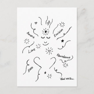 'Envision' ポストカード