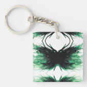 Envy Abstract 7 Deadly Sins Alcohol Ink Art キーホルダー (正面)