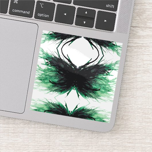 Envy Abstract 7 Deadly Sins Alcohol Ink Art シール (詳細)