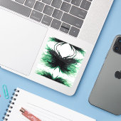 Envy Abstract 7 Deadly Sins Alcohol Ink Art シール (ノートパソコンとiPhone)