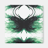 Envy Abstract 7 Deadly Sins Alcohol Ink Art マグネット (正面)