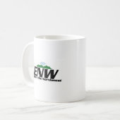 ENWの夜明けの写真のマグ2 コーヒーマグカップ (正面左)