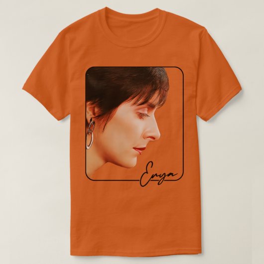 Enya 80s美学 tシャツ (デザイン正面)