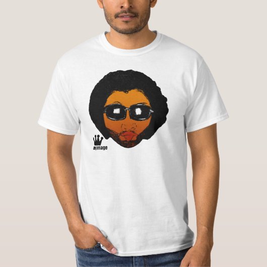 Enyimageの大きい頭部 Tシャツ (正面)