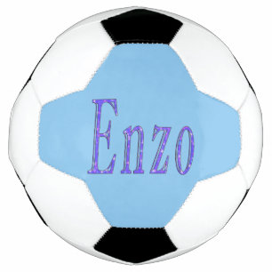 Enzo名On Blue, Soccerball サッカーボール
