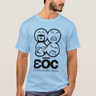 EOCの軽いティー[顔] Tシャツ