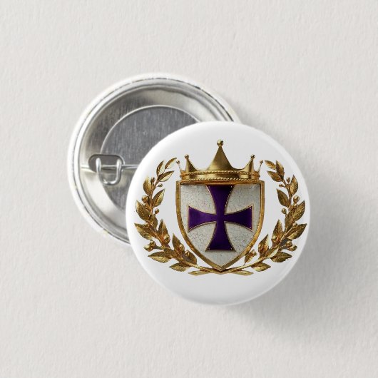EOC Crest Button 缶バッジ (正面&裏面)
