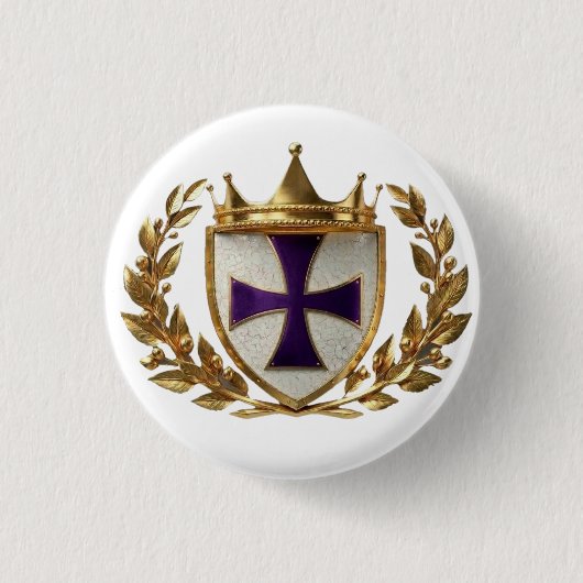 EOC Crest Button 缶バッジ (正面)