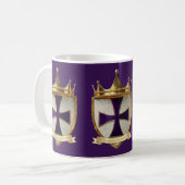 EOC Priest Crest design coffee mug / cup コーヒーマグカップ (正面左)