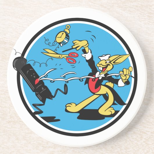 EODのウサギ コースター (正面)