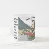 EODのキャンプManas 2013年 フロストグラスマグカップ (正面左)