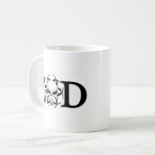 EODのスカル コーヒーマグカップ (正面左)