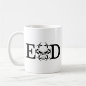 EODのスカル コーヒーマグカップ (左)