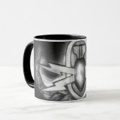 EODのバッジ マグカップ (正面左)