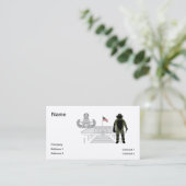 EODのマスターの記念の爆弾Suituit 名刺 (スタンド正面)