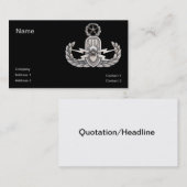 EODのマスター 名刺 (正面/裏面)