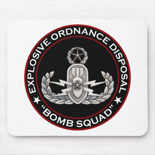 EODのマスター"爆弾処理班" マウスパッド (正面)