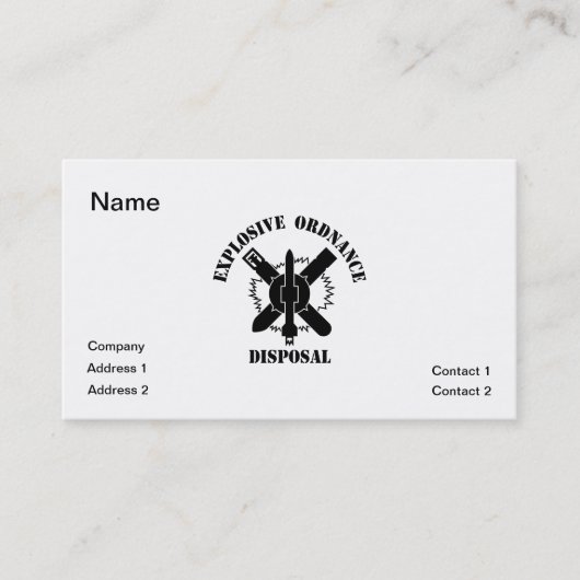 EODのロゴ 名刺 (正面)