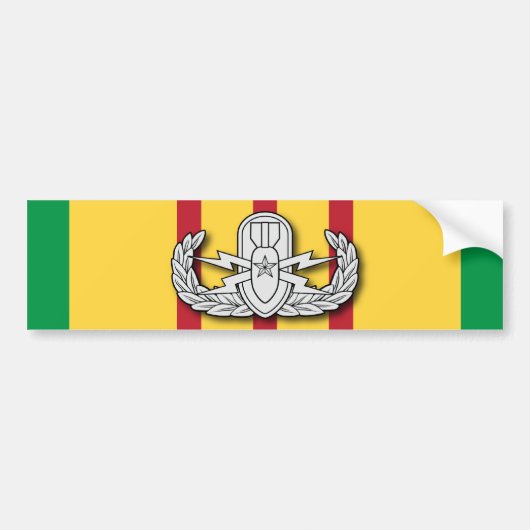 EODの先輩ベトナム バンパーステッカー (正面)