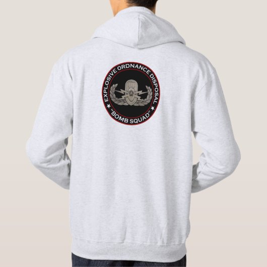 EODの年長の"爆弾処理班" パーカ (裏面)