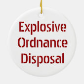 EODの雪片のオーナメント セラミックオーナメント (裏面)