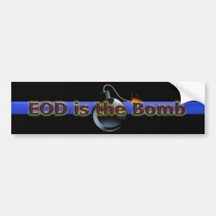 EODは爆弾です バンパーステッカー