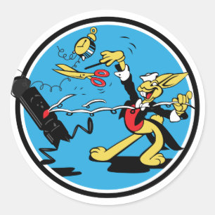 EODウサギ ラウンドシール