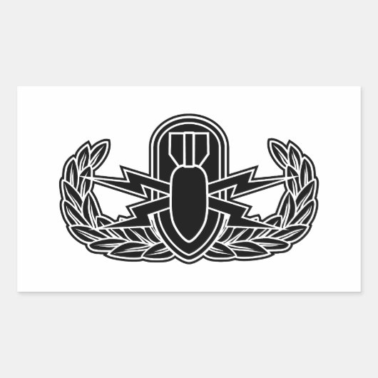 EODステンシル 長方形シール (正面)