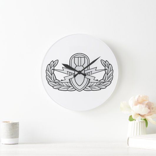 EODバッジ ラージ壁時計 (ホーム)