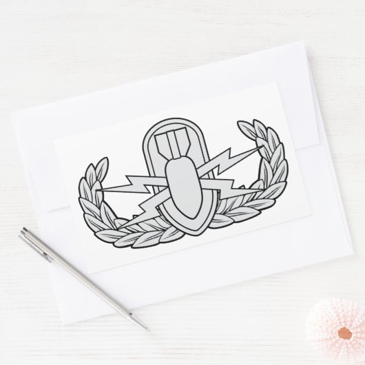 EODバッジ 長方形シール (封筒)