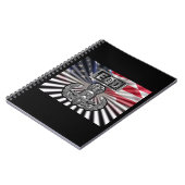 「EODマスターブラスター」記念品 ノートブック (左側)