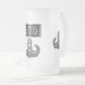 EODマスター爆薬処理 フロストグラスビールジョッキ (正面右)