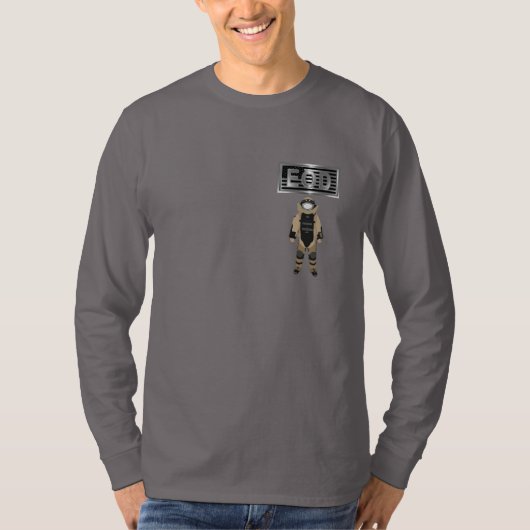 EOD不発弾処理 Tシャツ (正面)