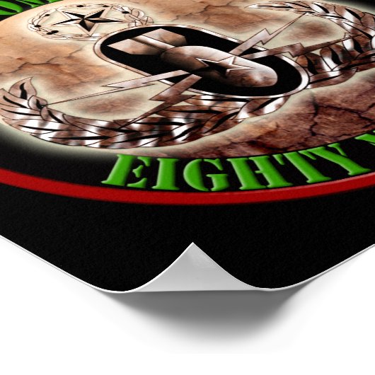 EOD爆弾処理班#001 ポスター (角)