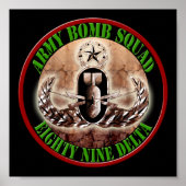 EOD爆弾処理班#001 ポスター (正面)