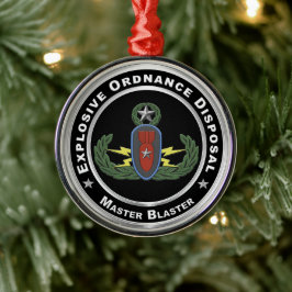 EOD クリスマス メタルオーナメント