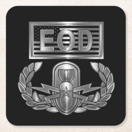 EOD "マスター・ブラスター" スクエアペーパーコースター