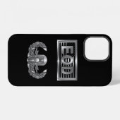 EOD(不発弾処理)&アメリカ国旗 iPhoneケース (裏面横)