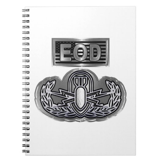EOD 不発弾処理 ノートブック (正面)