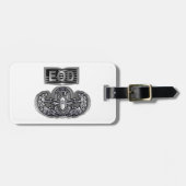 EOD 不発弾処理 ラゲッジタグ (正面横)